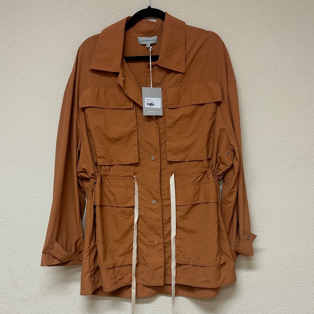 Lee Matthews NWT Cecile Utility Jacket size L